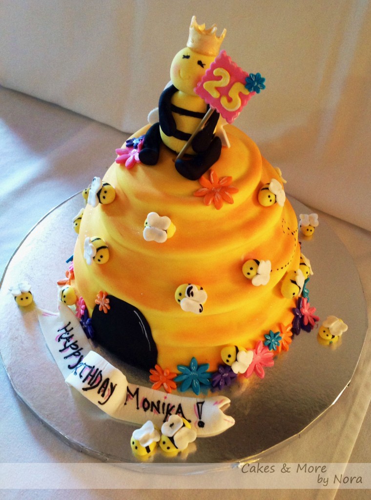 beehive cake side